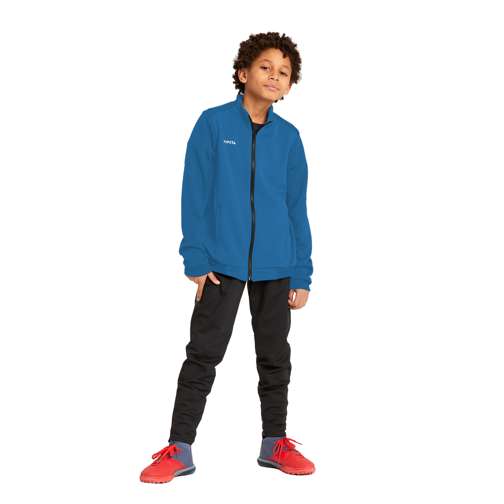 Veste full-zip Essentiel (Bleue)