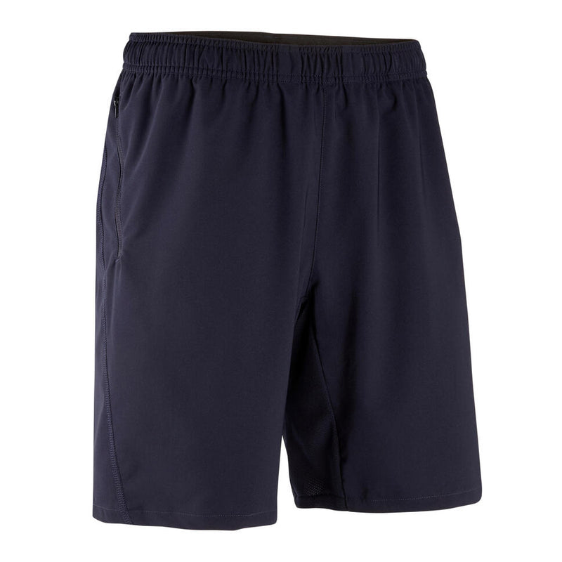 Short Sporting Hasselt avec poches zippées, bleu foncé