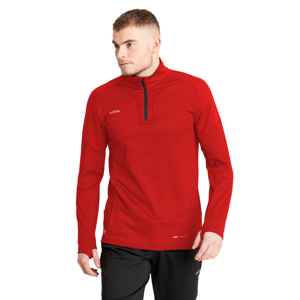 Sweat 1/2 zip Viralto (Rouge)