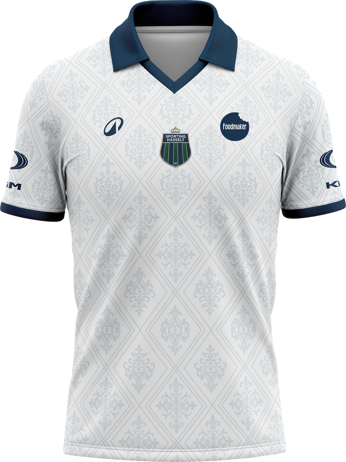 Sporting Hasselt official shirt wit '25-'26