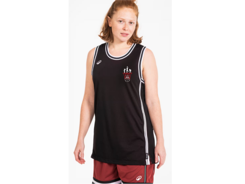 Reversible shirt black/white BMT dames