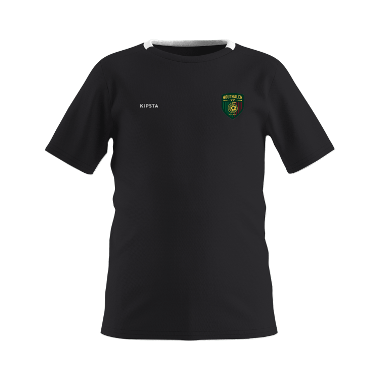 Houthalen V.V. trainingsshirt essential zwart kinderen