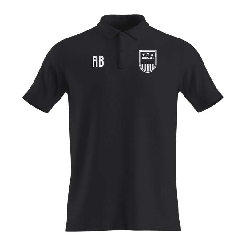 Polo Standard Muide noir personnel seniors