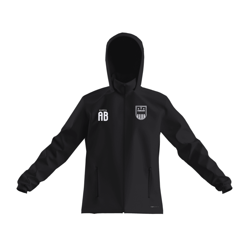 Standaard Muide regenjas zwart staff senioren