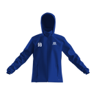 KVC Wingene regenjas blauw volwassenen met nummer