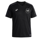 VOETBALSHIRT VOOR VOLWASSENEN ESSENTIAL CLUB ZWART Merchtem United