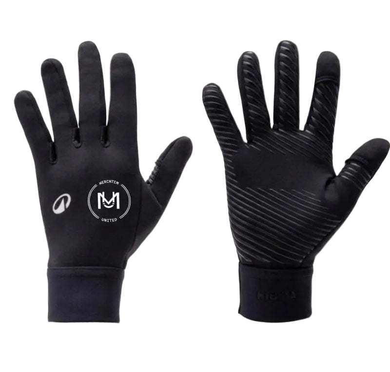 Handschoenen voor volwassenen Keepdry Warm zwart Merchtem United