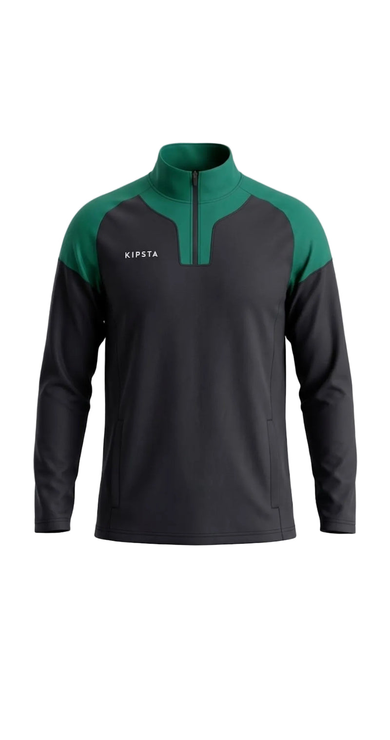 Grey and Green Viralto 1/2 Zip (outlet)