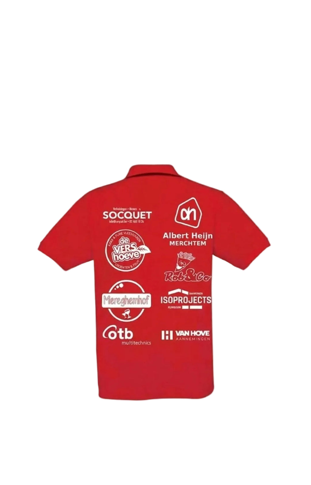 Rood polo Merchtem United