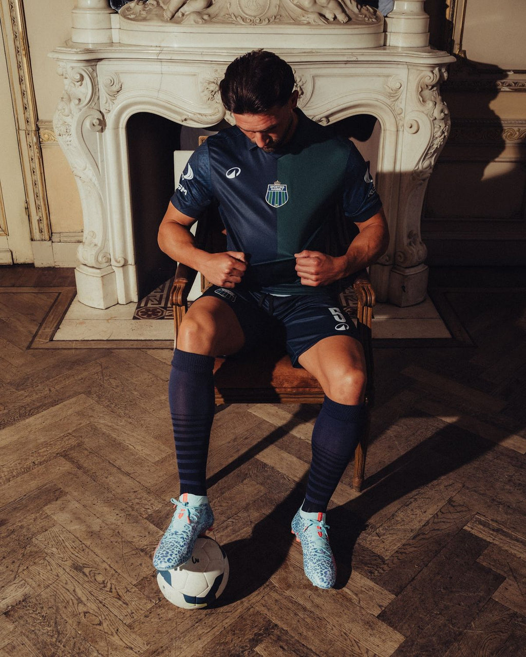 Sporting Hasselt official shirt blauw '25-'26