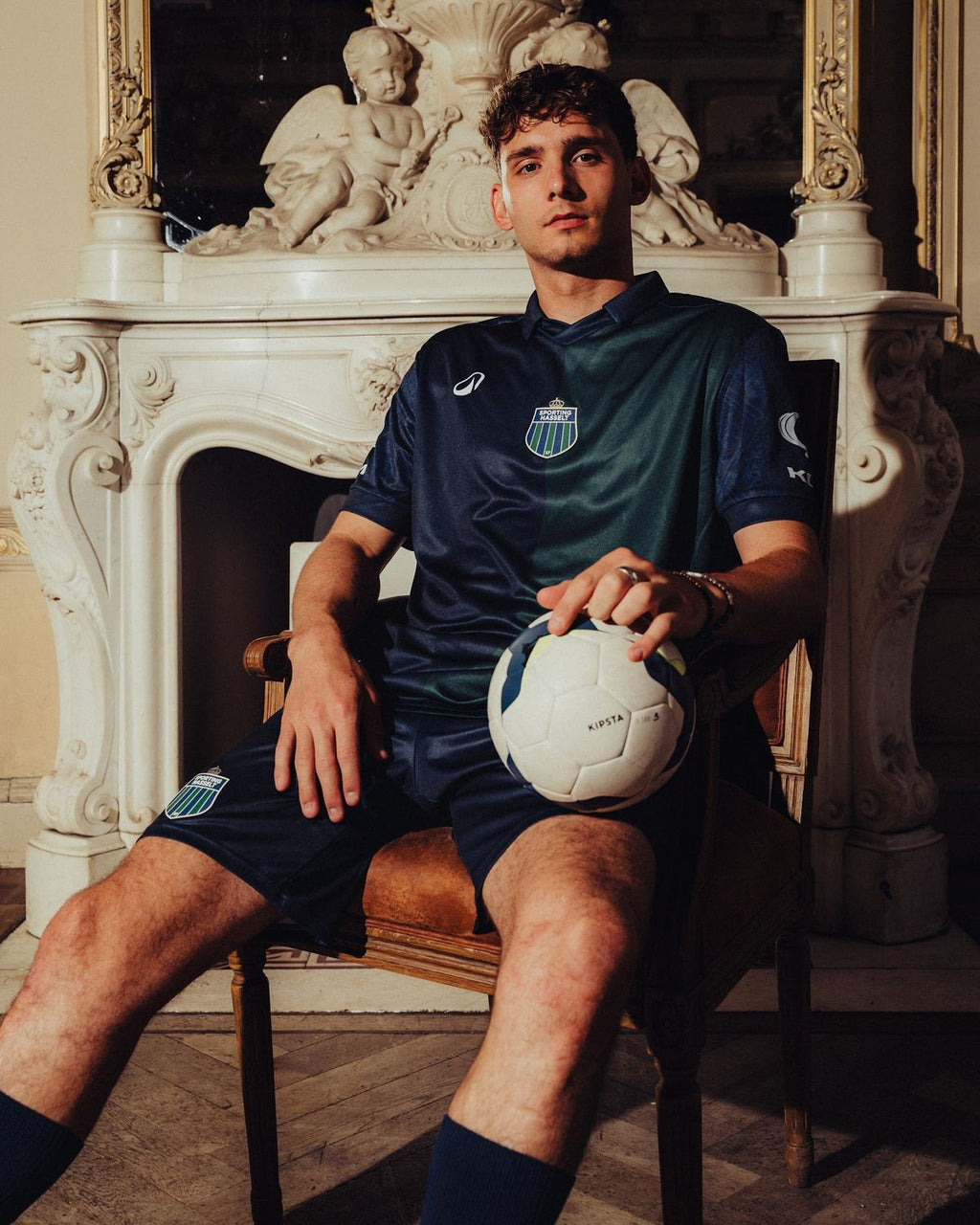 Sporting Hasselt official shirt blauw '25-'26