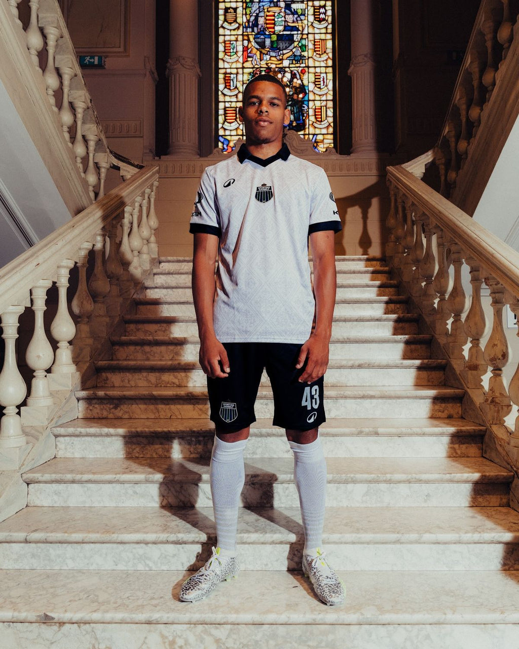Sporting Hasselt official shirt wit '25-'26