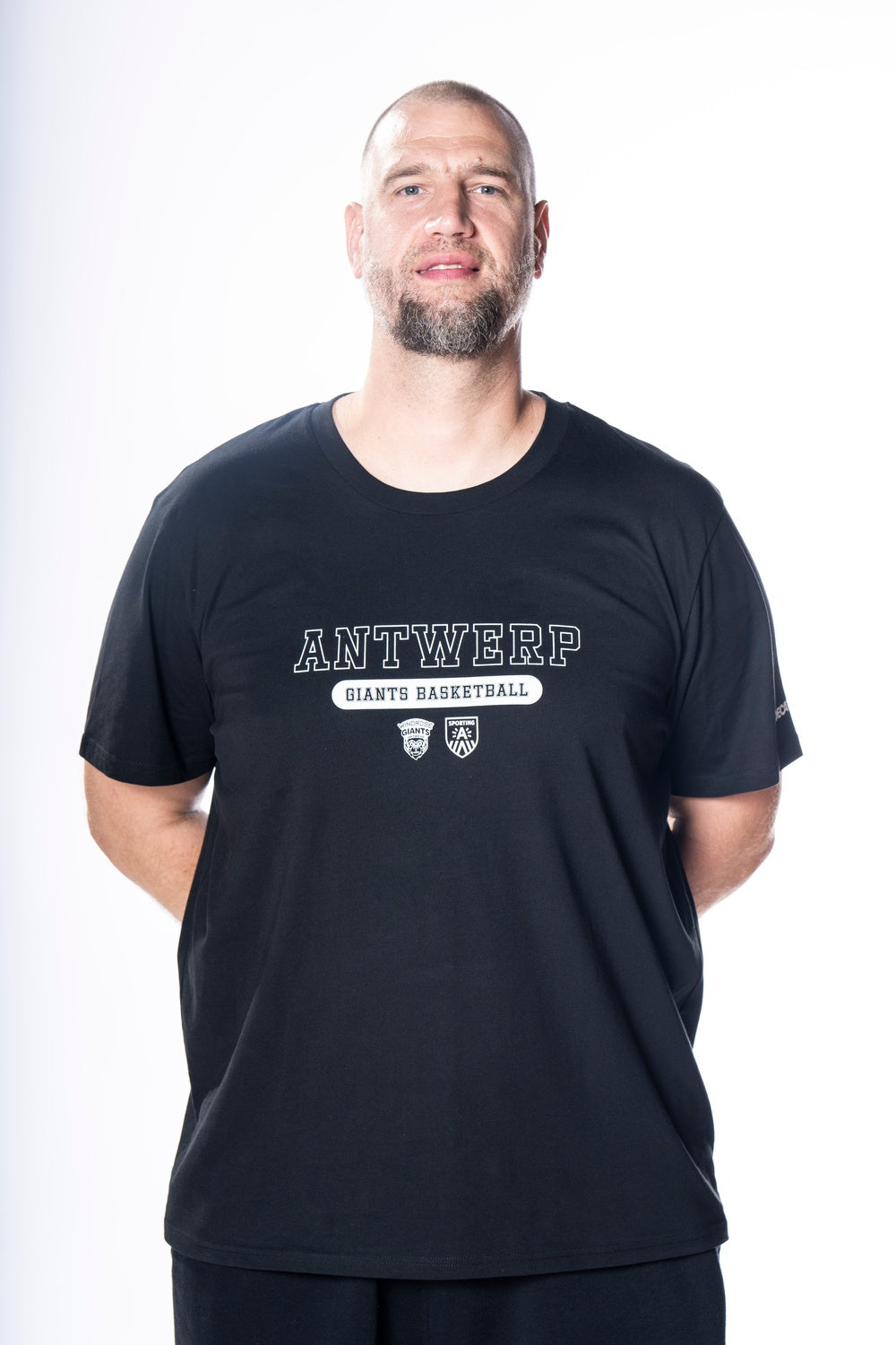 T-shirt merch zwart GIANTS ||
