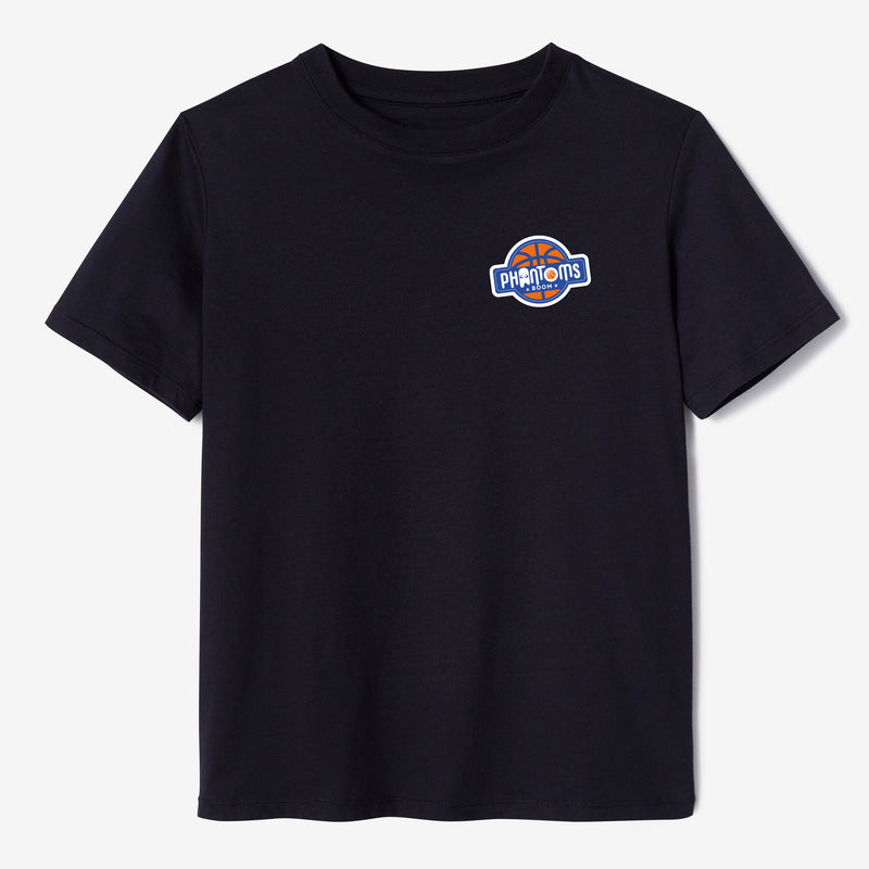 Phantoms Boom T-shirt marineblauw met logo kinderen