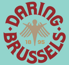 Logo Daring Rouge  7.5 x 7.5cm + Blocker