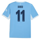 Maillot de football adulte réplique Manchester City domicile 26/27 DOKU (11)