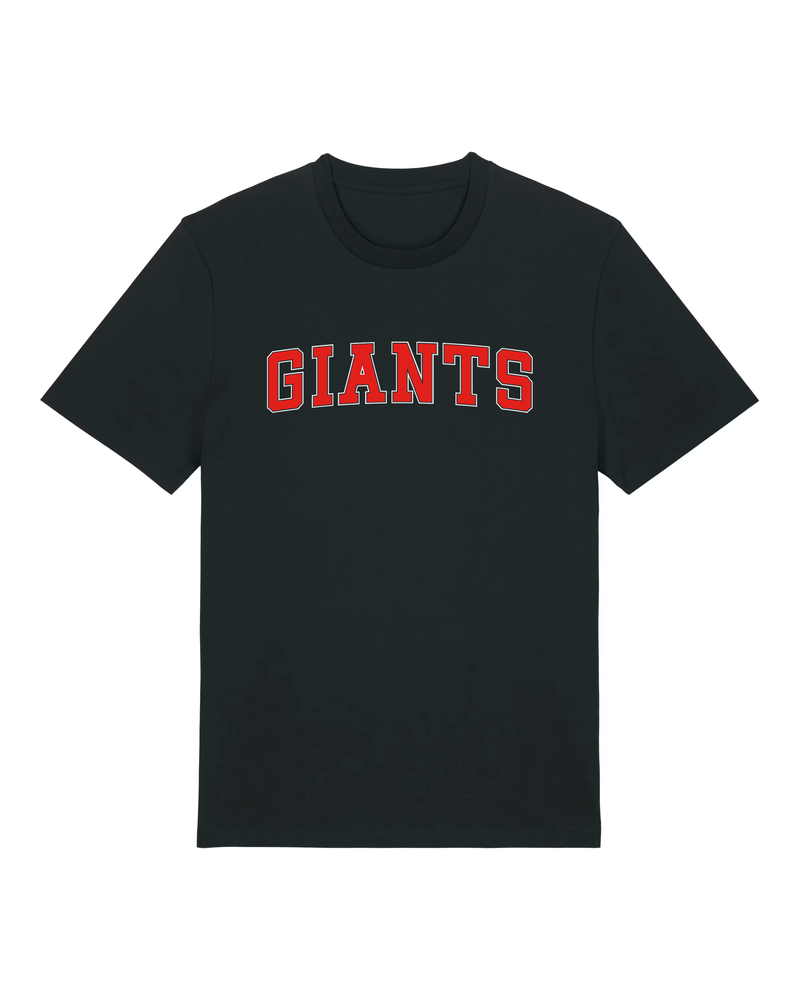 T-shirt merch zwart GIANTS