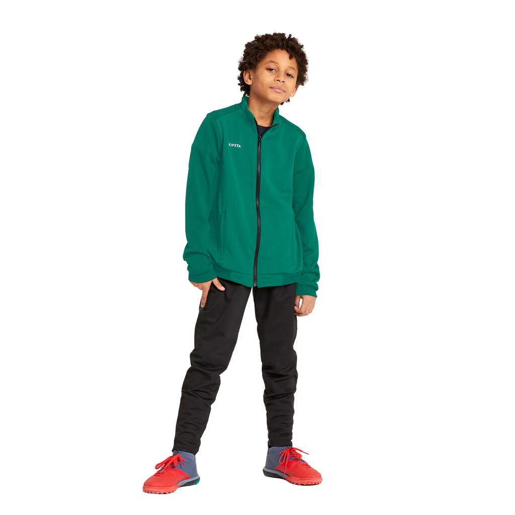 Veste full-zip Essentiel (Verte)