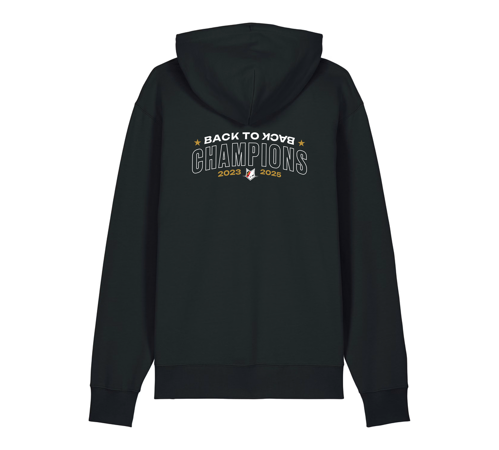 Hoodie zwart kroon 23 25