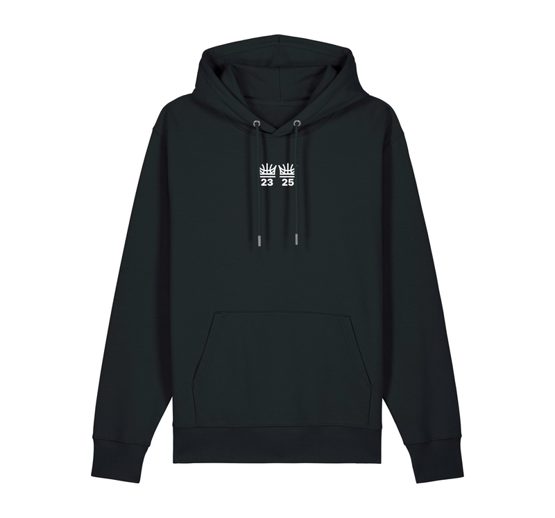 Hoodie zwart kroon 23 25