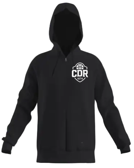Vest met rits BBC Campinia zwart