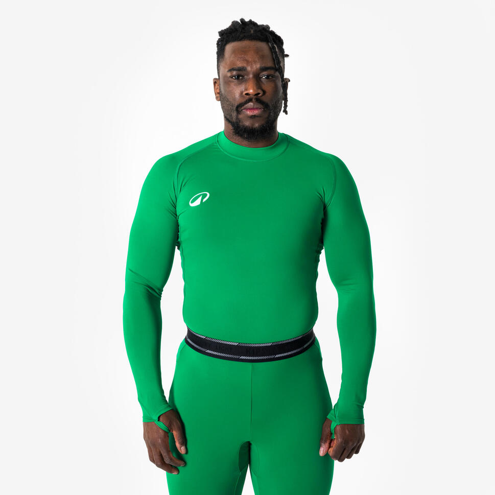 Voetbalthermoshirt met lange mouwen voor volwassenen Keepdry Club