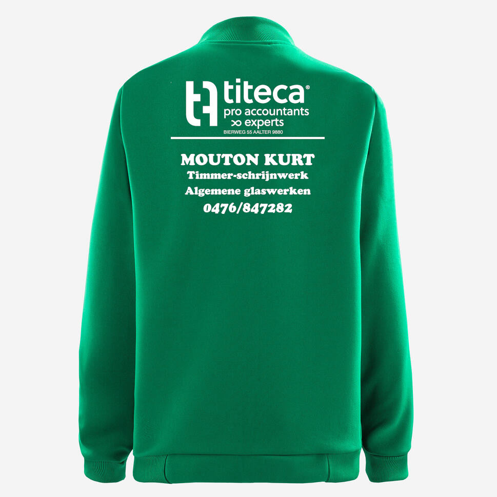 Sparta ursel trainingsvest groen kinderen