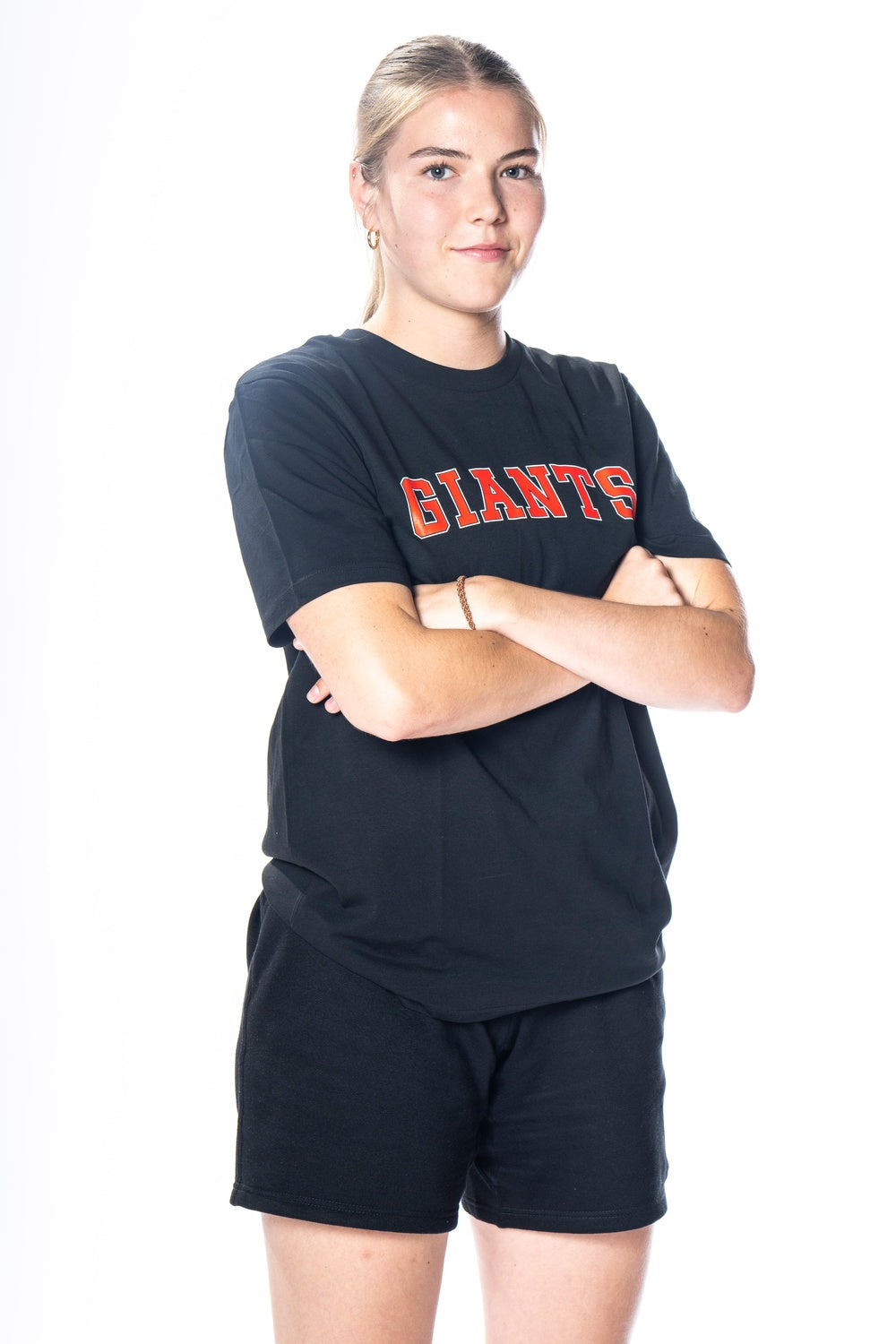 T-shirt merch zwart GIANTS