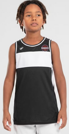 Reversible shirt Melsele black/white kids
