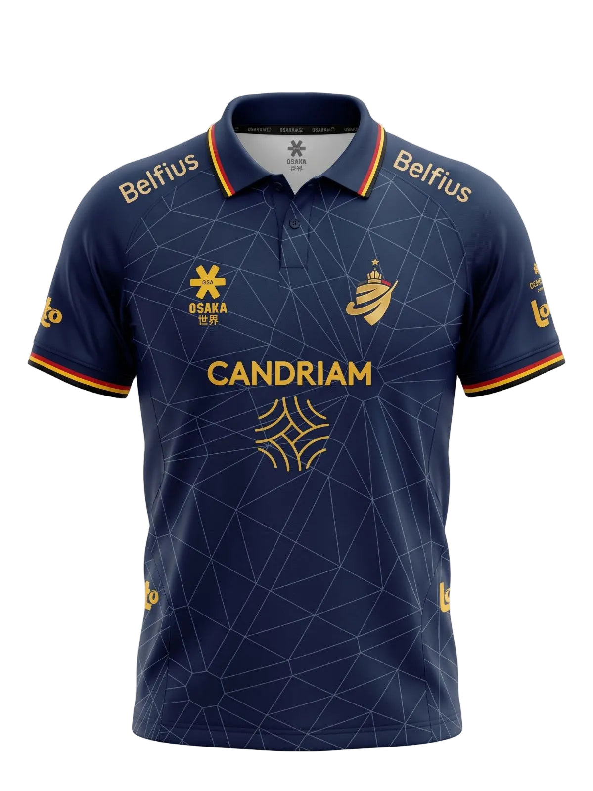 Osaka Official Belgium Kids Polo Jersey 2026 Edition | Blue