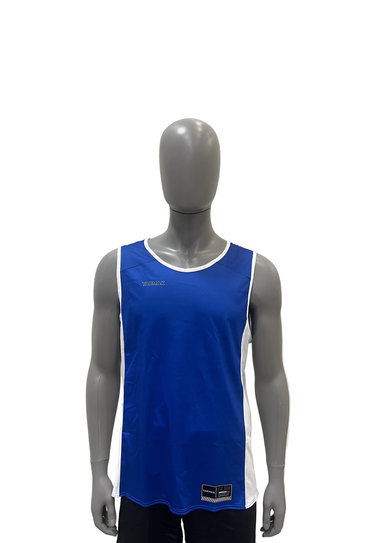 Blue and White Basketball T-Shirt (outlet)