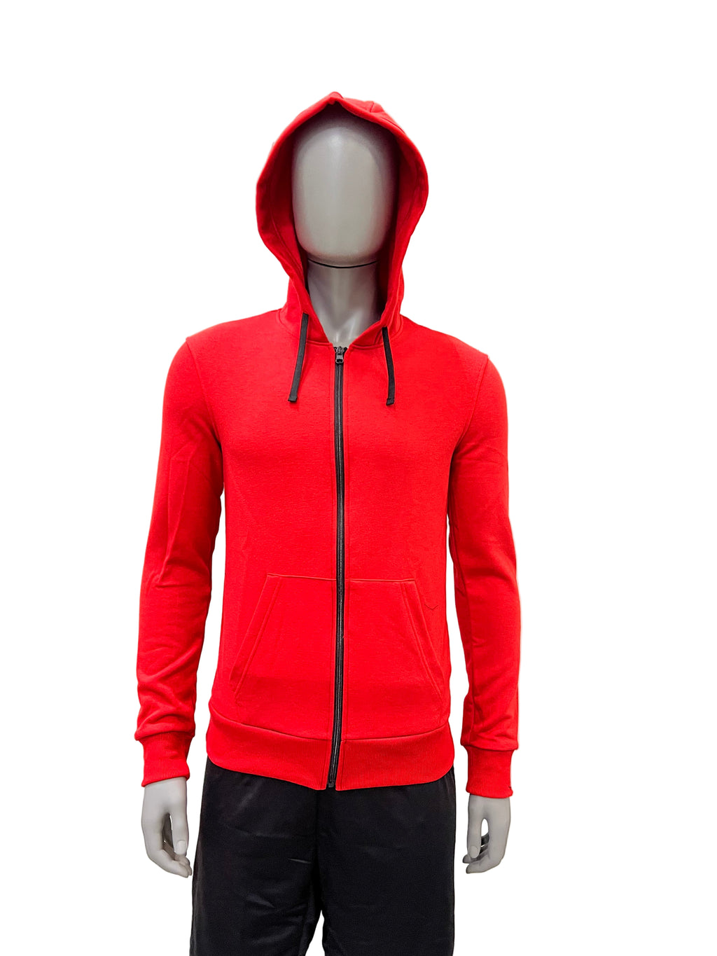 Full Zip Red Sweatshirt (outlet)