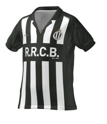 Maillot rayé - Racing Club Bruxelles - Fille