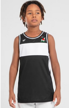 Reversible shirt Stevoort black/white kids