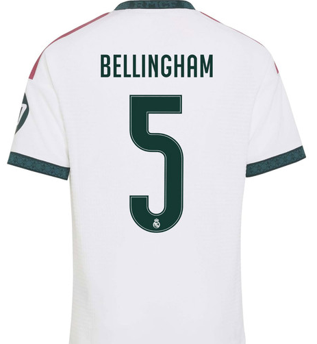 Maillot de football du Real Madrid domicile 26/27 BELLINGHAM (5)