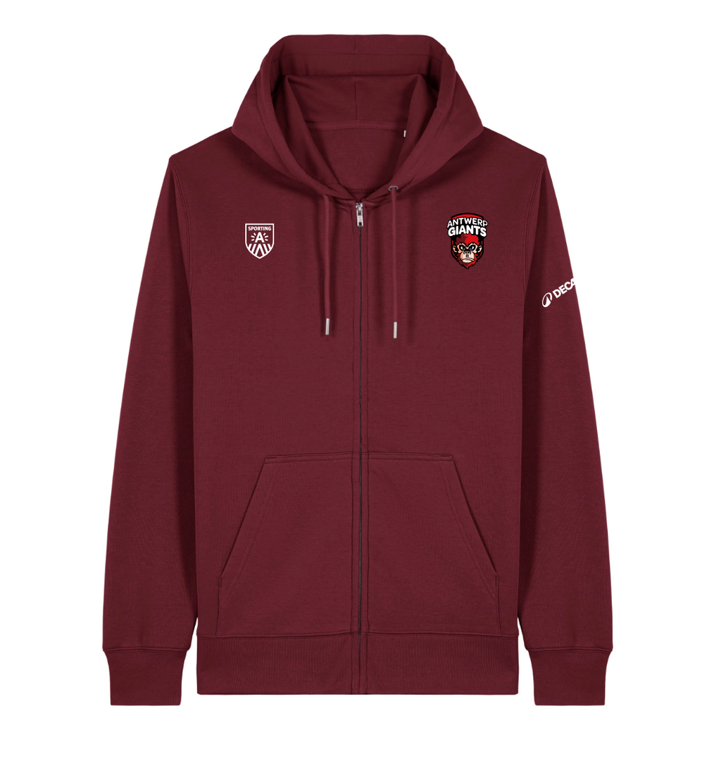 Hoodie met rits Antwerp Giants