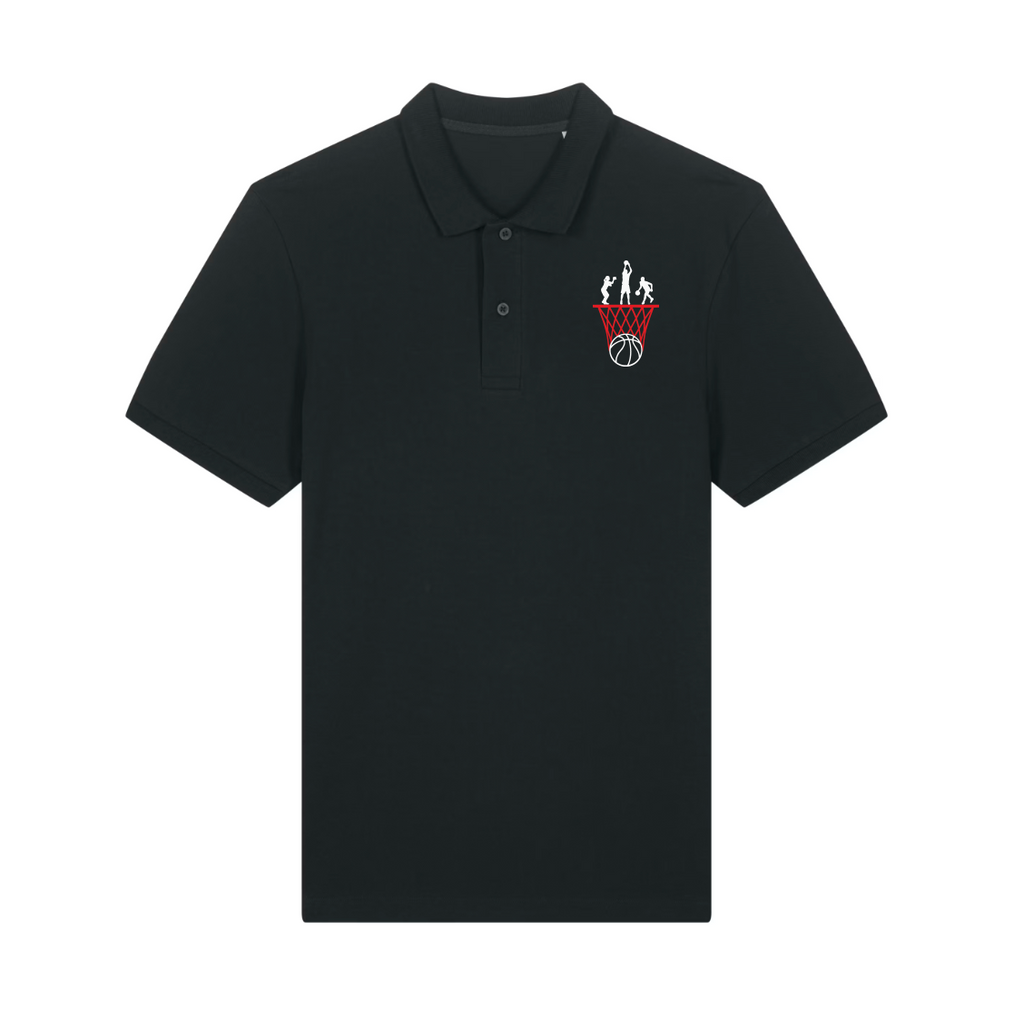 Polo katoen BMT zwart dames