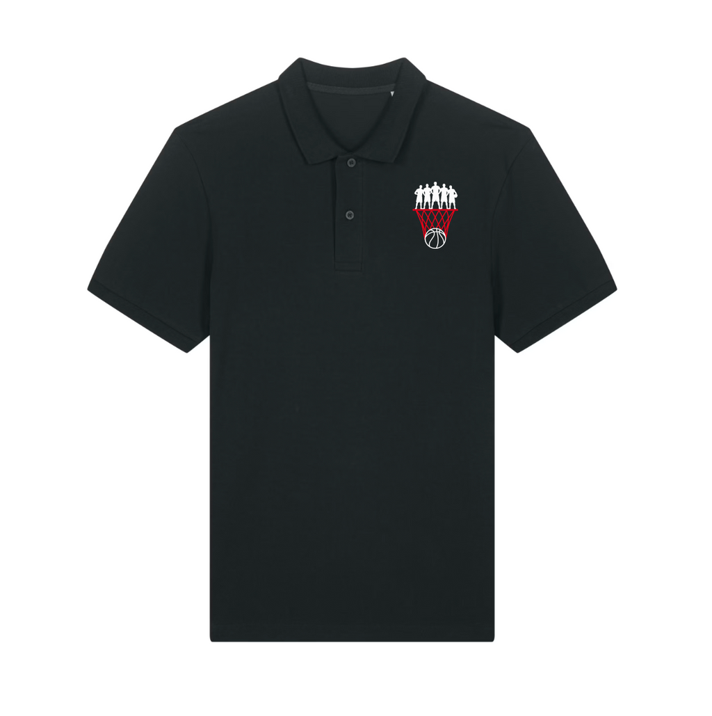 Polo katoen BMT zwart heren