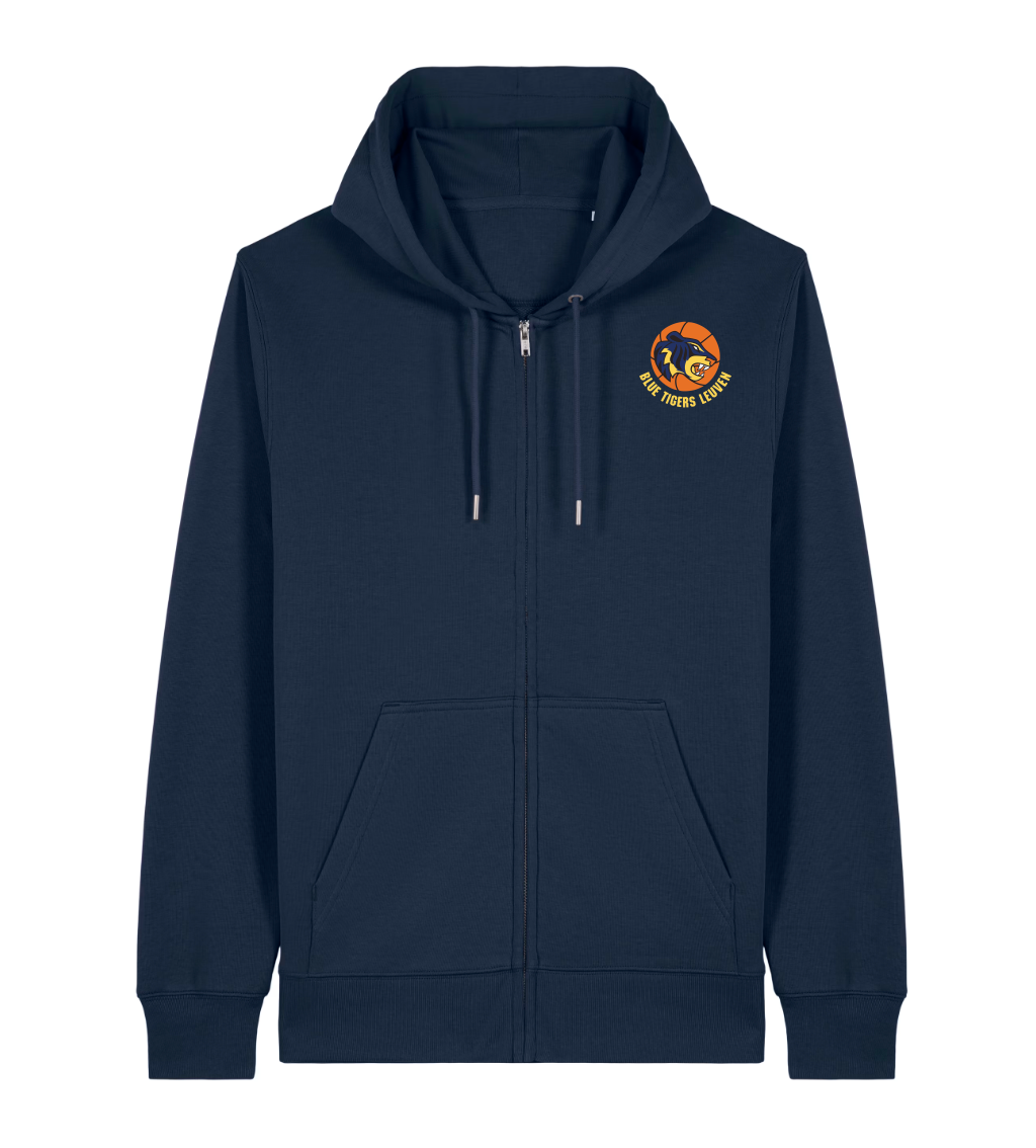 Gilet BBC Aartselaar avec fermeture éclair bleu marine