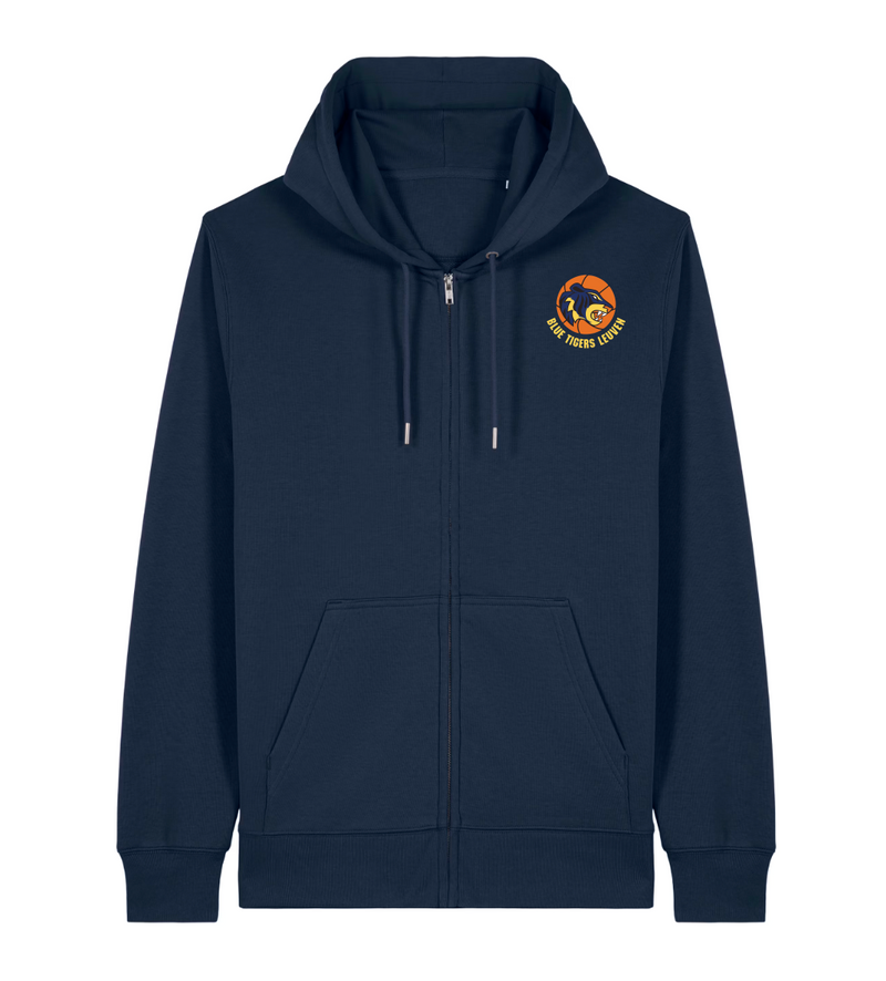 Vest met rits Blue Tigers Leuven (Uniseks)