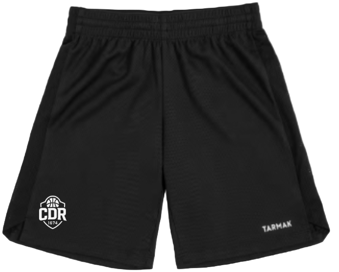 Short kinderen BBC Campinia zwart