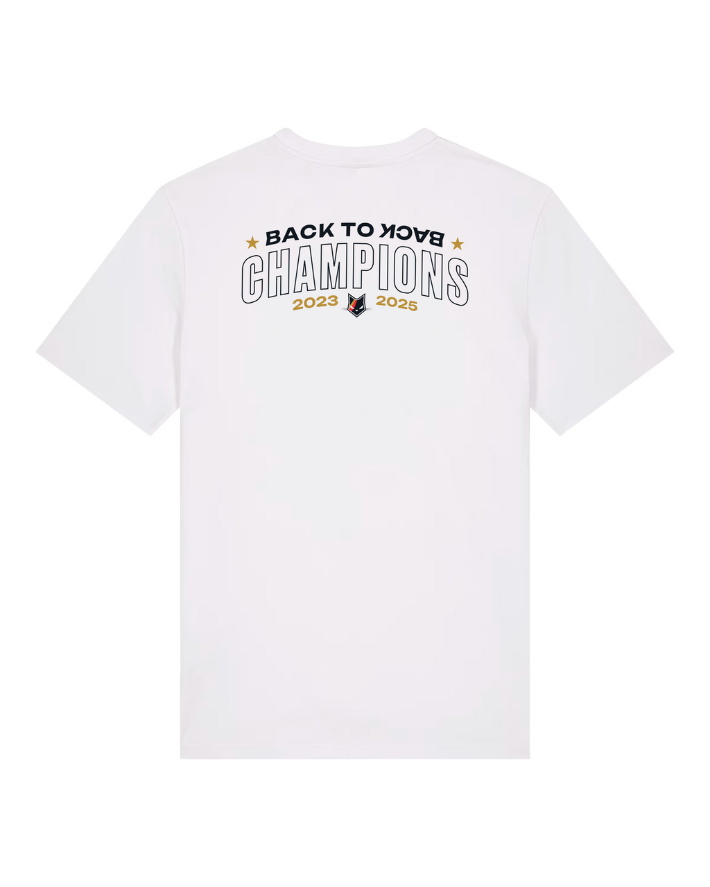 T-shirt crown 23-25 wit