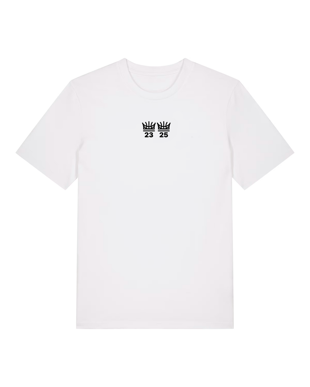 T-shirt crown 23-25 wit