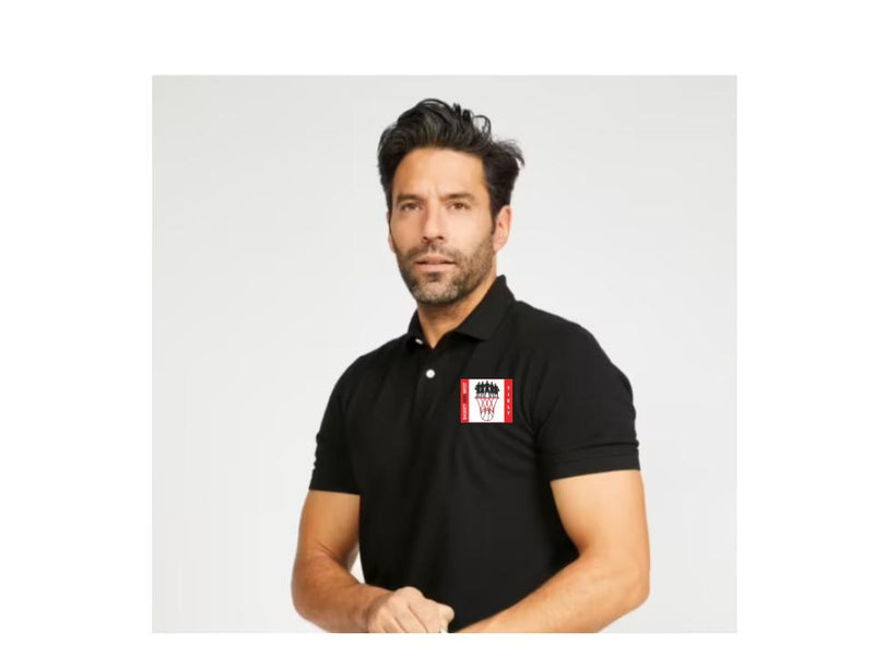 Polo katoen BMT zwart
