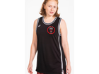 Reversible shirt black/white BMT dames logo