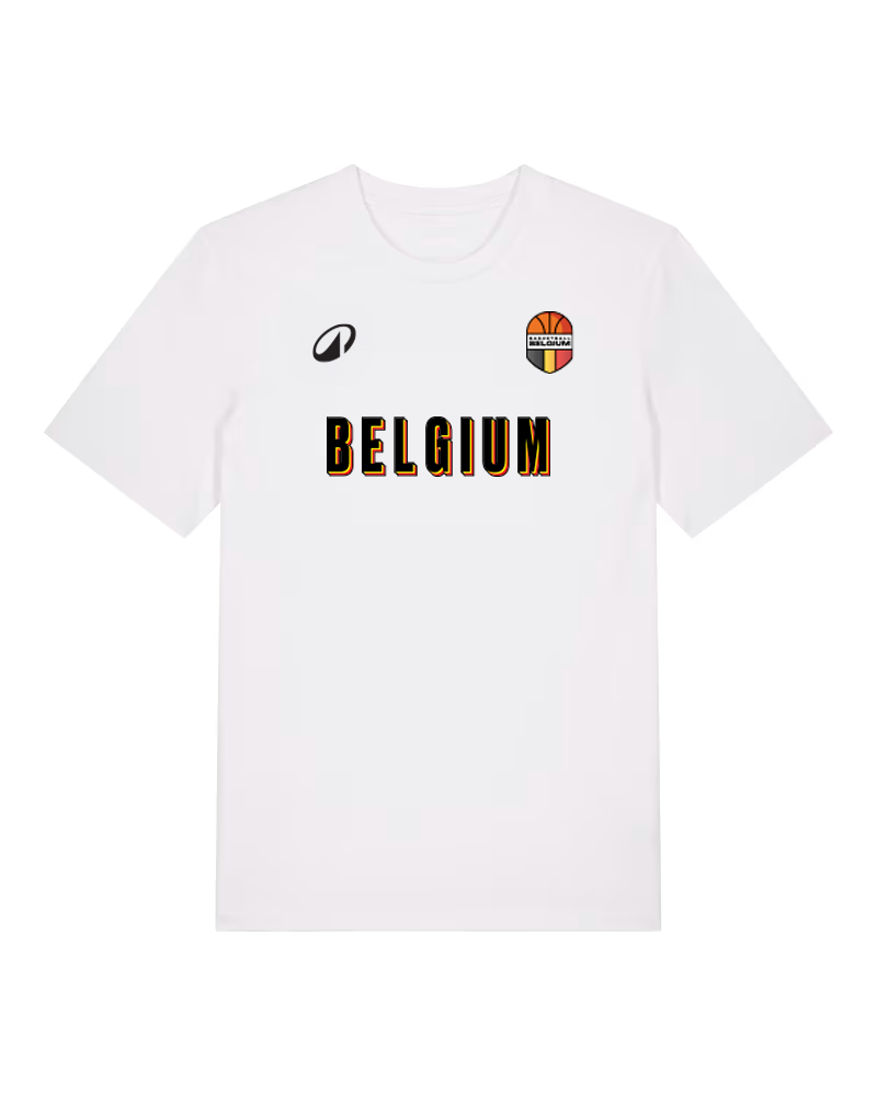 T-shirt Adult Cats/Lions naam en nummer (White)