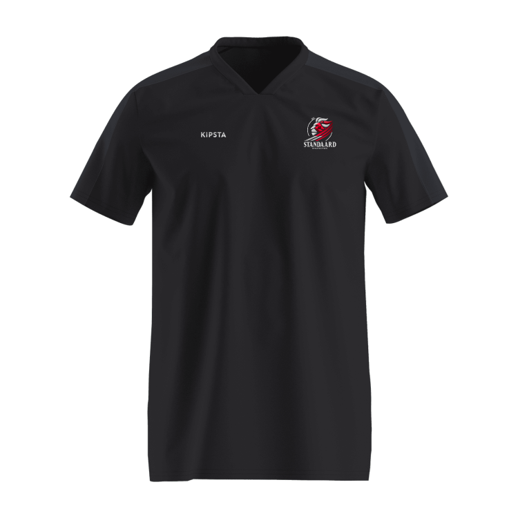 Standaard Denderleeuw essential trainingsshirt zwart volwassenen