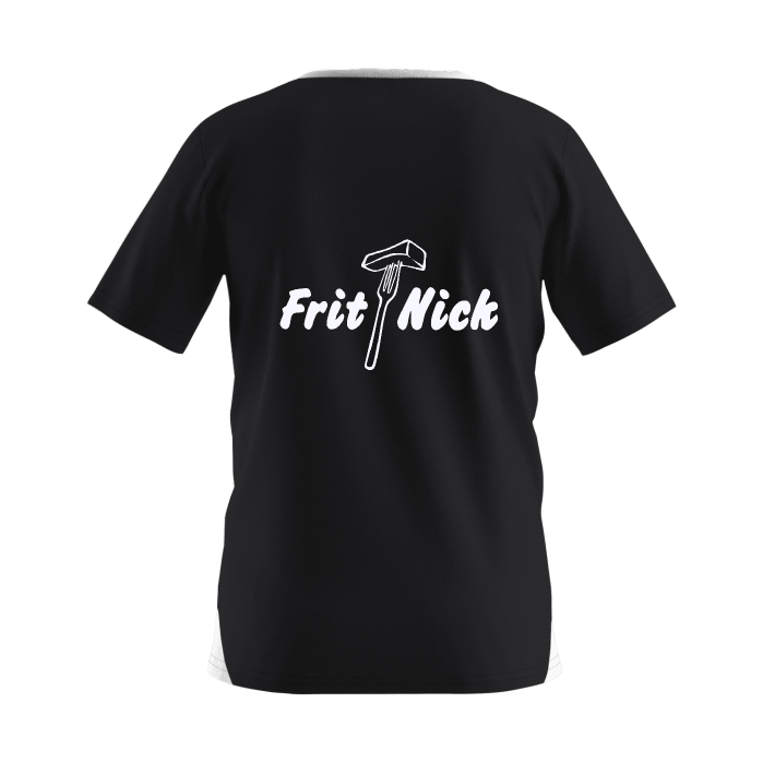 Gold Star Voormezele essential shirt zwart kinderen