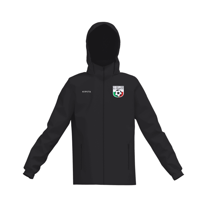 Sint Joris Sleidinge regenjas zwart kinderen