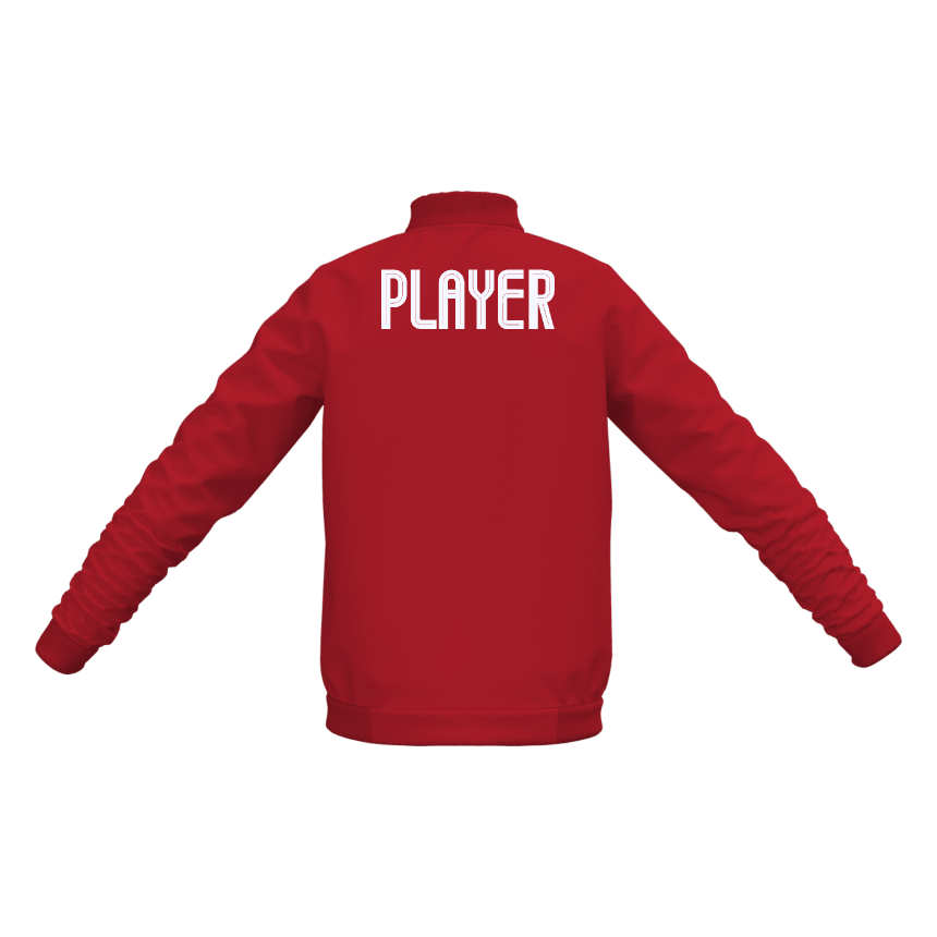 SKE trainingsvest rood kinderen met eigen naam op de achterkant